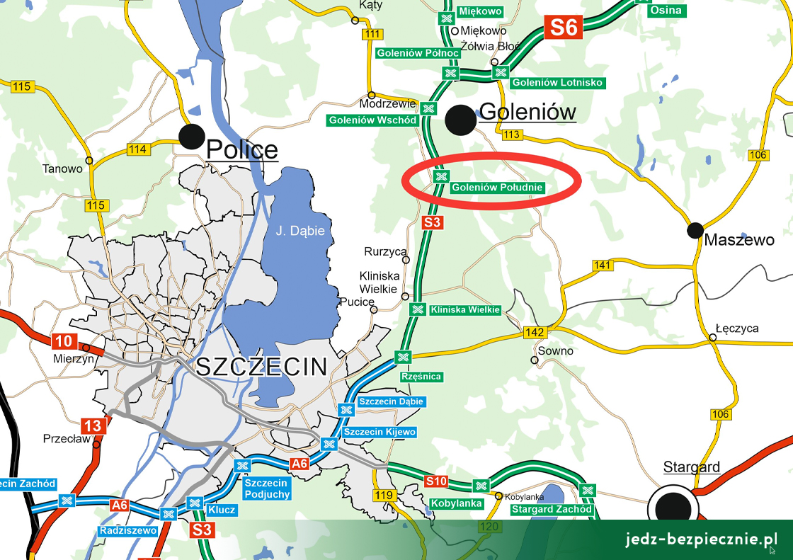 Polskie drogi - przetarg na modernizację węzła Goleniów Południe na S3